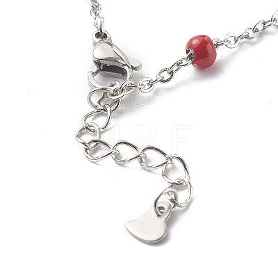 304 Stainless Steel Cable Chain Necklaces NJEW-JN03629-05-1