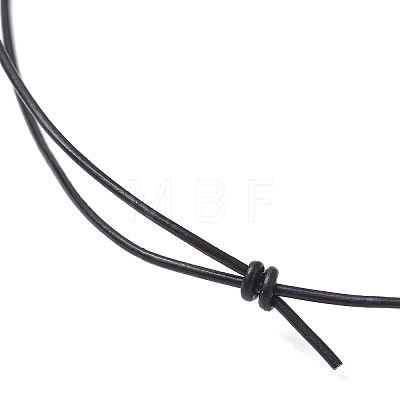 Dyed Natural Blue Crazy Agate Geometric Pendant Adjustable Black Waxed Cotton Cord Necklaces for Women NJEW-JN05475-1