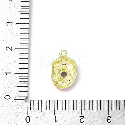 Alloy Enamel Pendants PALLOY-R151-43G-02-1