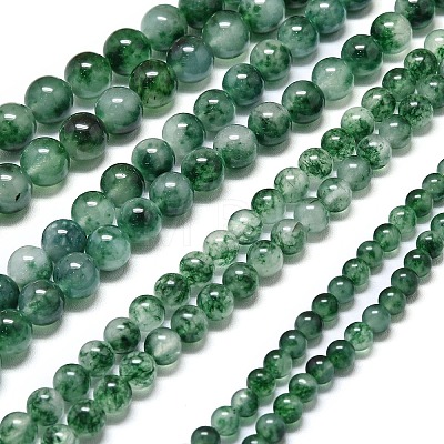 Natural Malaysia Jade Beads Strands G-L645-C01-6mm-03-1