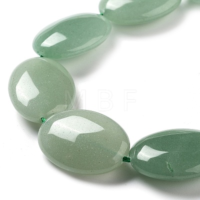 Natural Green Aventurine Beads Strands G-P528-D07-01-1