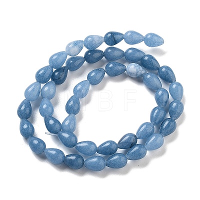 Natural Aquamarine Dyed Beads Strands G-B106-A10-01-1