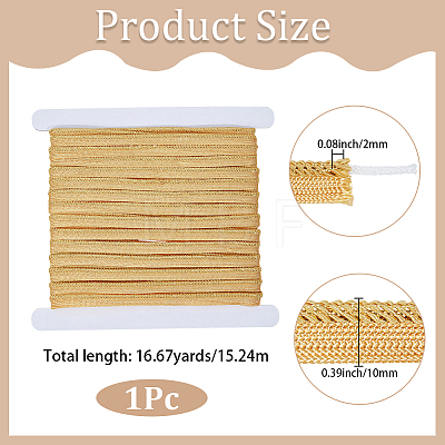 16.67 Yards Polyester Ribbons OCOR-CY0004-50B-1