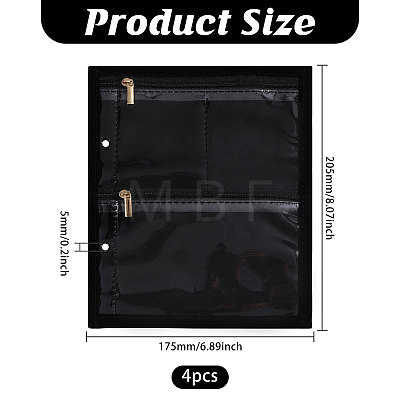 Oxford Cloth Jewelry Storage Zipper Bags ABAG-WH0045-85-1