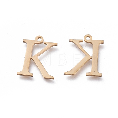 304 Stainless Steel Charms STAS-K215-05G-1