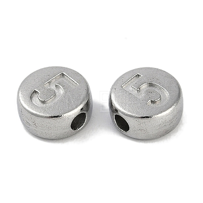 Anti-Tarnish 304 Stainless Steel Beads STAS-L082-018P-06-1