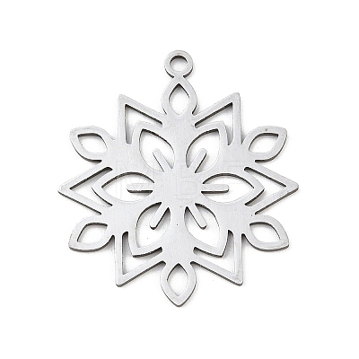 Christmas 201 Stainless Steel Pendants STAS-C156-01S-P-1