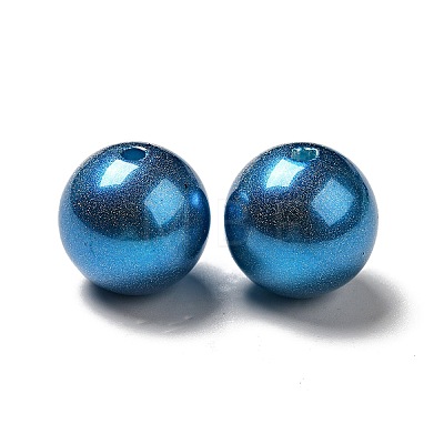 ABS Plastic Imitation Pearl Beads SACR-A001-02F-1