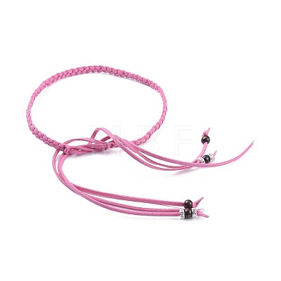 Adjustable Faux Suede Cord Lariat Necklaces NJEW-JN02538-1