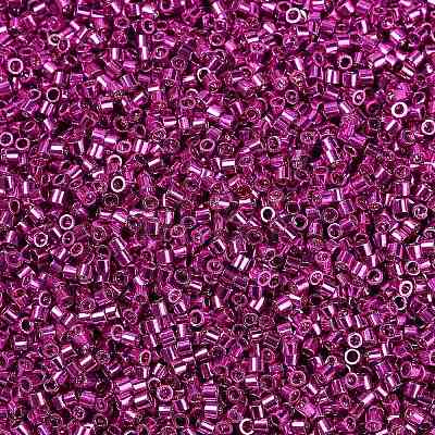 Electroplate Glass Seed Beads SEED-H003-08C-1