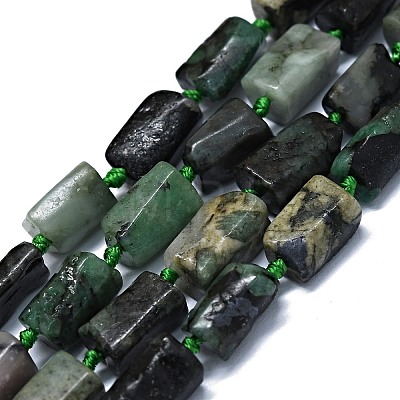 Natural Emerald Beads Strands G-O170-157-1