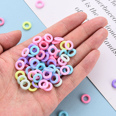 Opaque Acrylic Linking Rings X-MACR-S373-30H-1