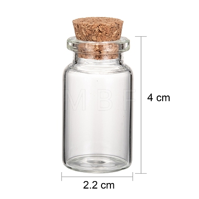 Glass Jar Glass Bottles X3-AJEW-H004-7-1-1