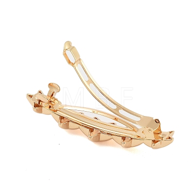 Alloy Hair Barrettes OHAR-H010-01D-KCG-1