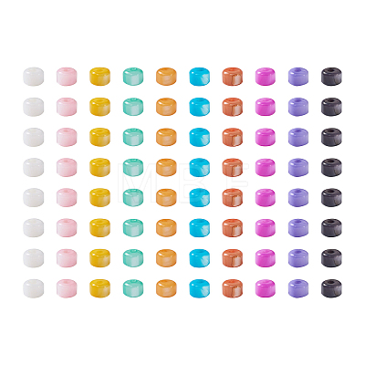 300Pcs 10 Colors Natural Freshwater Shell Beads SHEL-TA0001-06-1