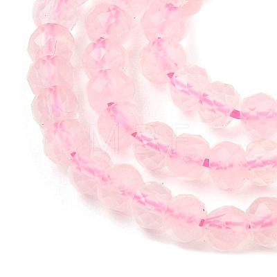 Natural Rose Quartz Beads Strands G-K376-B03-02-1