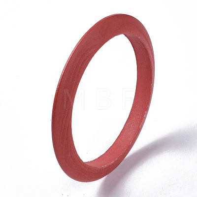 Spray Painted Maple Wood Linking Rings X-WOOD-T019-42-1