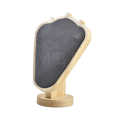 Bust Shaped Velvet Necklace Display Stands NDIS-C005-01C-1