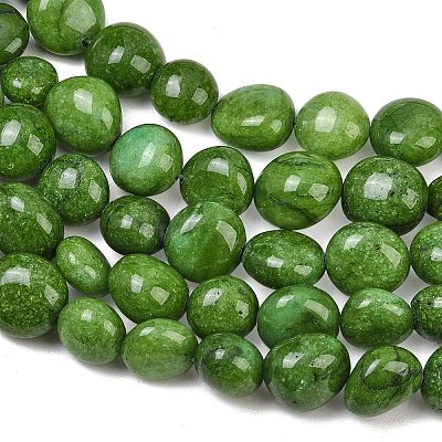 Dyed Natural White Jade Beads Strands GG-CBACF26-B01-07-1