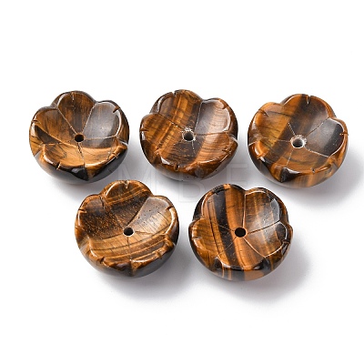 Natural Tiger Eye Incense Holders G-G301-01C-1
