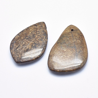 Natural Bronzite Big Pendants G-K256-69B-1