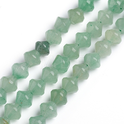 Natural Green Aventurine Beads Strands G-E560-E03-6mm-1