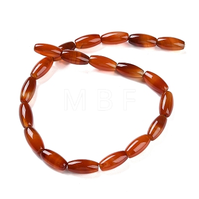 Natural Red Agate Beads Strands G-NH0019-C01-05-1