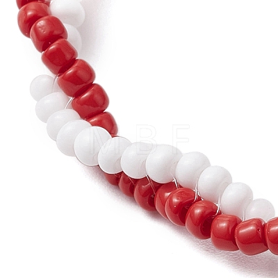 Handmade Glass Seed Beaded Bracelets for Women BJEW-MZ00129-01-1