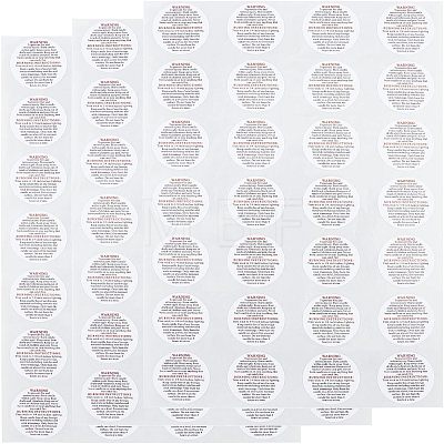 Coated Paper Label Stickers DIY-PH0013-13-1