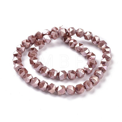 Glass Pearl Beads Strands GLAA-F122-03C-1