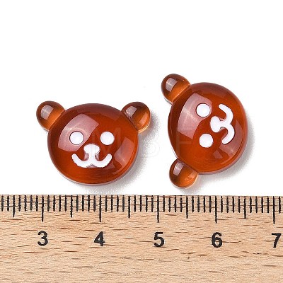 Translucent Resin Animal Decoden Cabochons RESI-M040-03-1-1