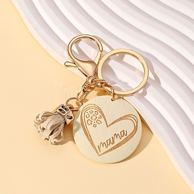 Wood Keychain PW-WGB64D8-05-1