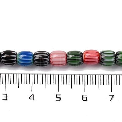 Handmade Lampwork Beads Strands X-LAMP-K041-01A-03-1