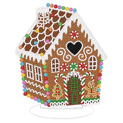 Christmas Theme House DIY Display Decoration Kits PW-WGE4A35-07-1