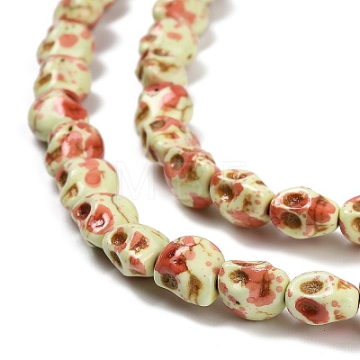 Synthetic Turquoise Beads Strands TURQ-F019-02F-1