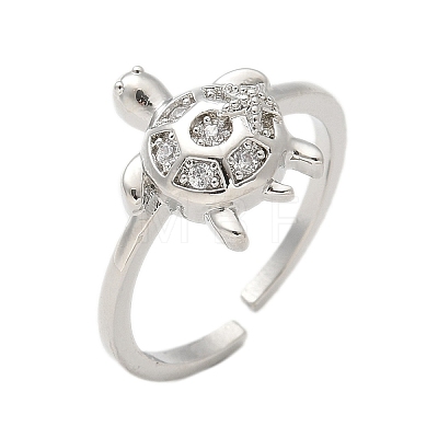 304 Stainless Steel Open Cuff Finger Rings for Women RJEW-B109-07P-01-1
