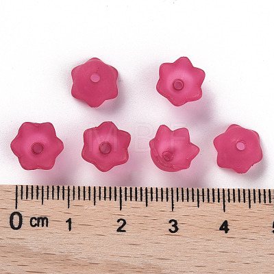 Transparent Acrylic Beads Caps PL543-12-1
