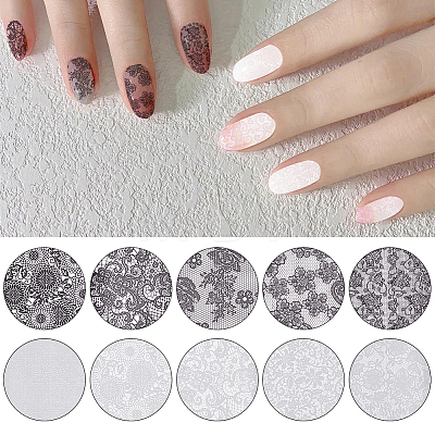 10 Rolls PET Nail Art Stickers MRMJ-SP0001-47A-1