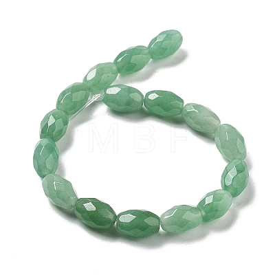 Natural Green Aventurine Beads Strands G-P520-C12-01-1