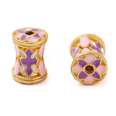 Alloy Enamel Beads ENAM-M008-25G-1