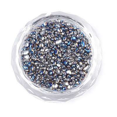 Plated Glass Seed Beads SEED-S016-11-1