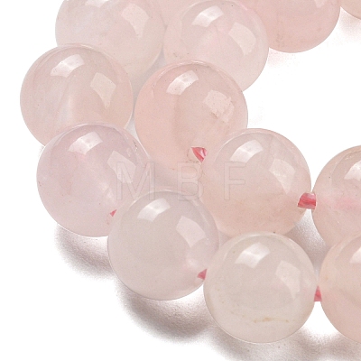 Natural Rose Quartz Beads Strands G-K343-A01-01-1