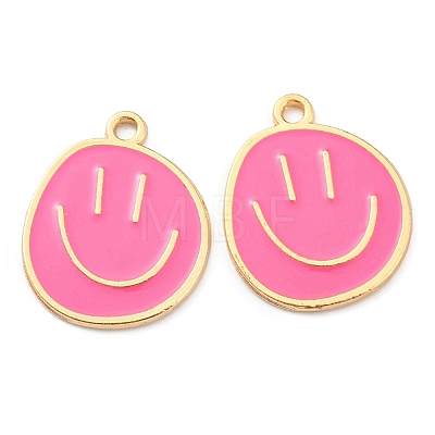 Alloy Enamel Pendants ENAM-D051-18G-04-1