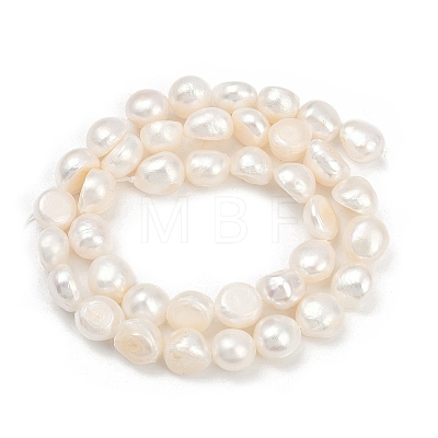 Natural Cultured Freshwater Pearl Beads Strands PEAR-P064-20K-01A-01-1