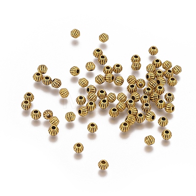 Tibetan Style Spacer Beads LS-GLF0300Y-NF-1