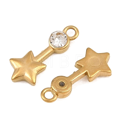 304 Stainless Steel Charms RB-CBABFDA-10G-1
