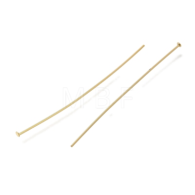 Brass Flat Head Pins KK-H502-01I-G-1