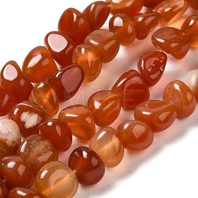 Natural Agate Beads Strands G-H295-B01-1
