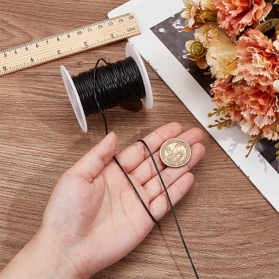20M Round Cowhide Leather Cord WL-WH0015-01A-02-1