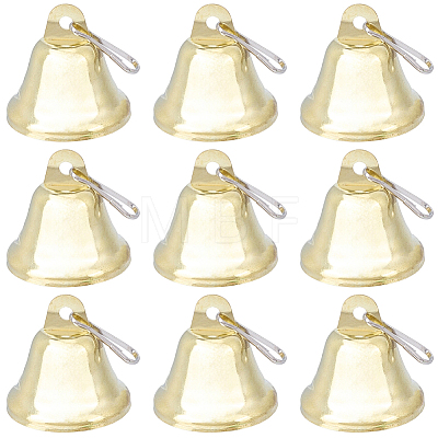 20Pcs Iron Bell Pendant Decoration AJEW-SC0031-29A-1